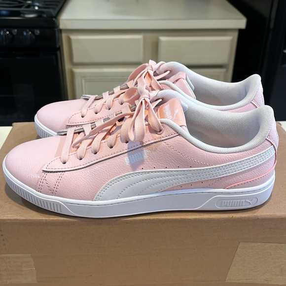 Big Kids Leather Puma Size 7 / Women’s 8.5 - Picture 3 of 8